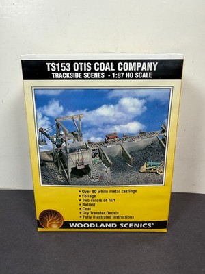Woodland Scenics TS153 OTIS COAL COMPANY HO 1:87 Scale Train Set Trackside Scene