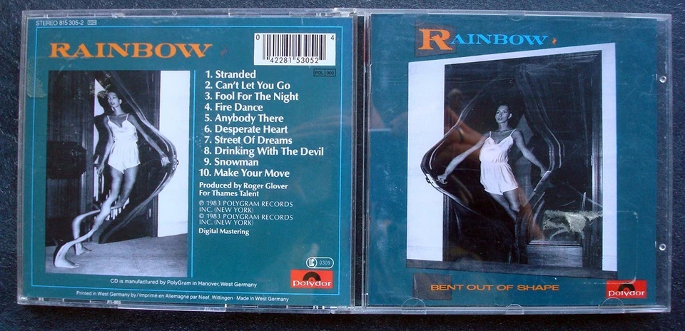 Rainbow – Bent Out Of Shape (1983/198?) early pressing "West Germany"