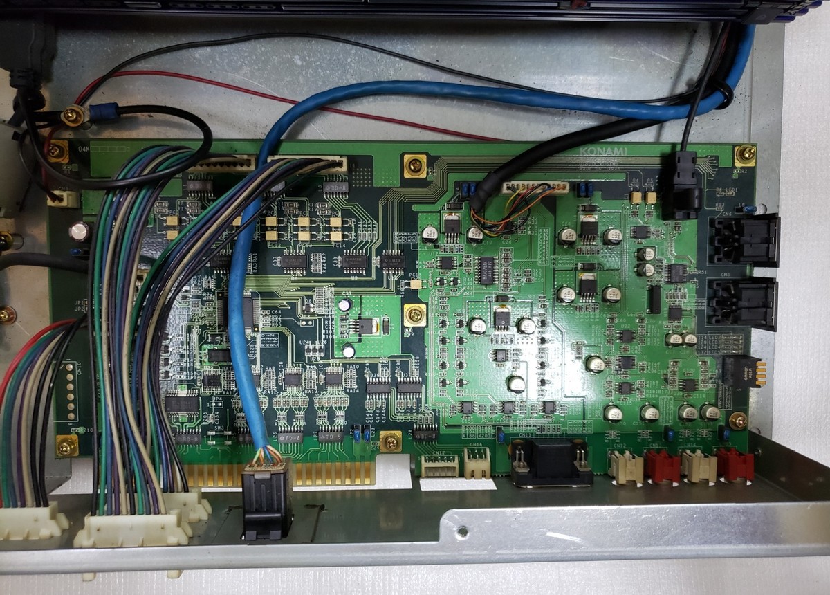 KONAMI BEMANI PYTHON 2 HARDWARE PWB 359443 Arcade Original Video