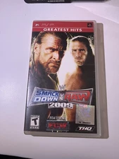 TESTED CIB WWE SmackDown vs. Raw 2009 PSP Playstation Portable Greatest Hits