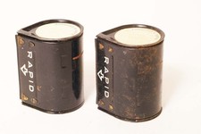 C06025 TWO Agfa Rapid 35mm Film Cartridges Cassettes