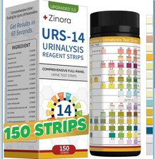 14-Parameters Urine Reagent Strips 150ct , Comprehensive Urinalysis Detection
