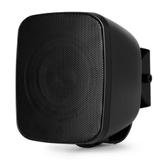 PD BD30TB 100V Wall Speaker and Bracket for Outdoor, Small Shop, Cafes - Black