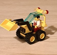 LEGO System 6512 Bagger Radlader Baustelle City Life Ohne Anleitung