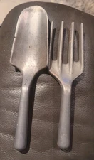 Vint MARKLE Cast Aluminum Garden Hand Tools Hand Shovel Trowel & Rake Fork 3083