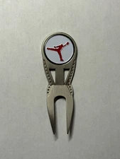 Air Jordan Jumpman Michael Jordan MJ Nike Divot Tool & 1" Coin Style Golf Marker