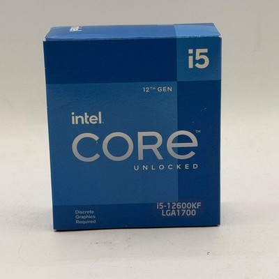 New Intel Core i5-12600KF 3.70GHz 10 Core SRL4U 16 Thread LGA 1700 CPU