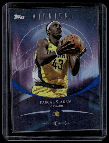 Pascal Siakam – 2025-26 Topps Midnight Basketball · Base Cards #16 Pascal Siakam