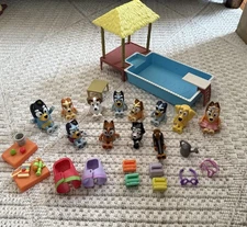 Bluey Misc Figurines Figure Pool Accessories Toys