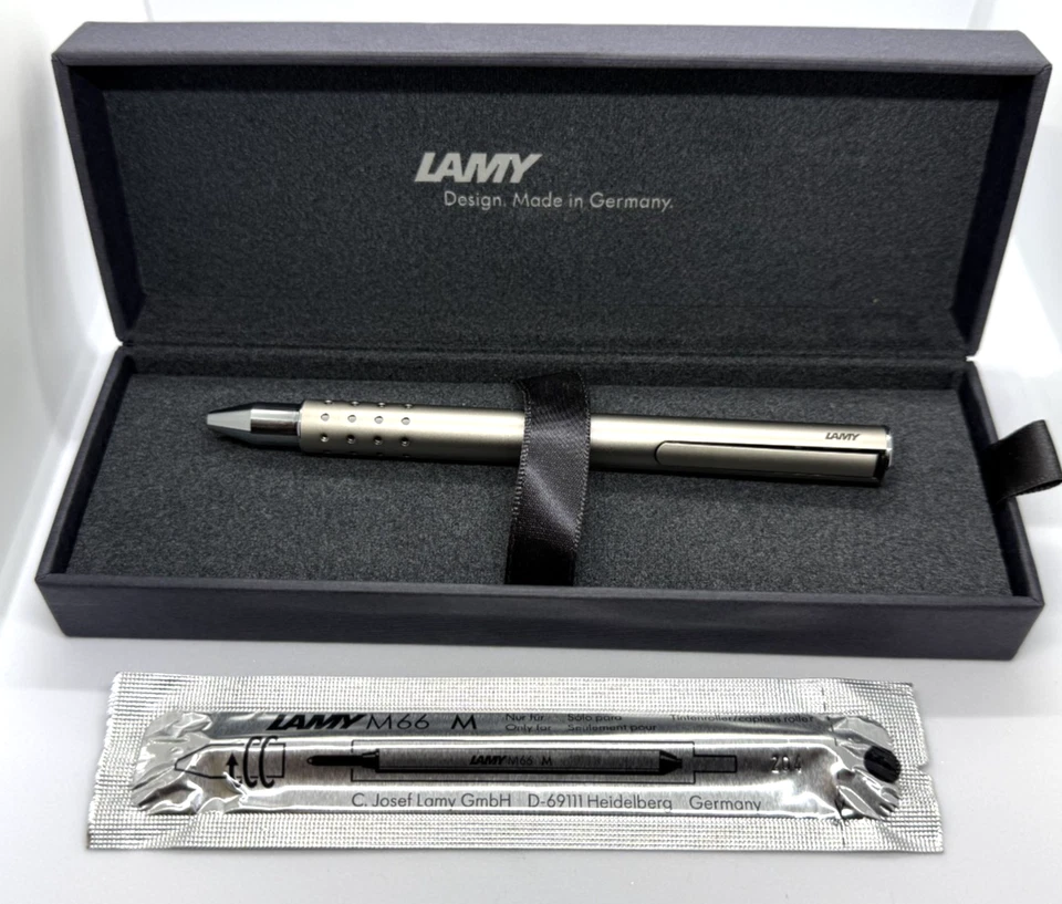 LAMY SWIFT BOLÍGRAFO PALADIO METAL 330 HECHO EN ALEMANIA-UT#1 Foto 4 de 4