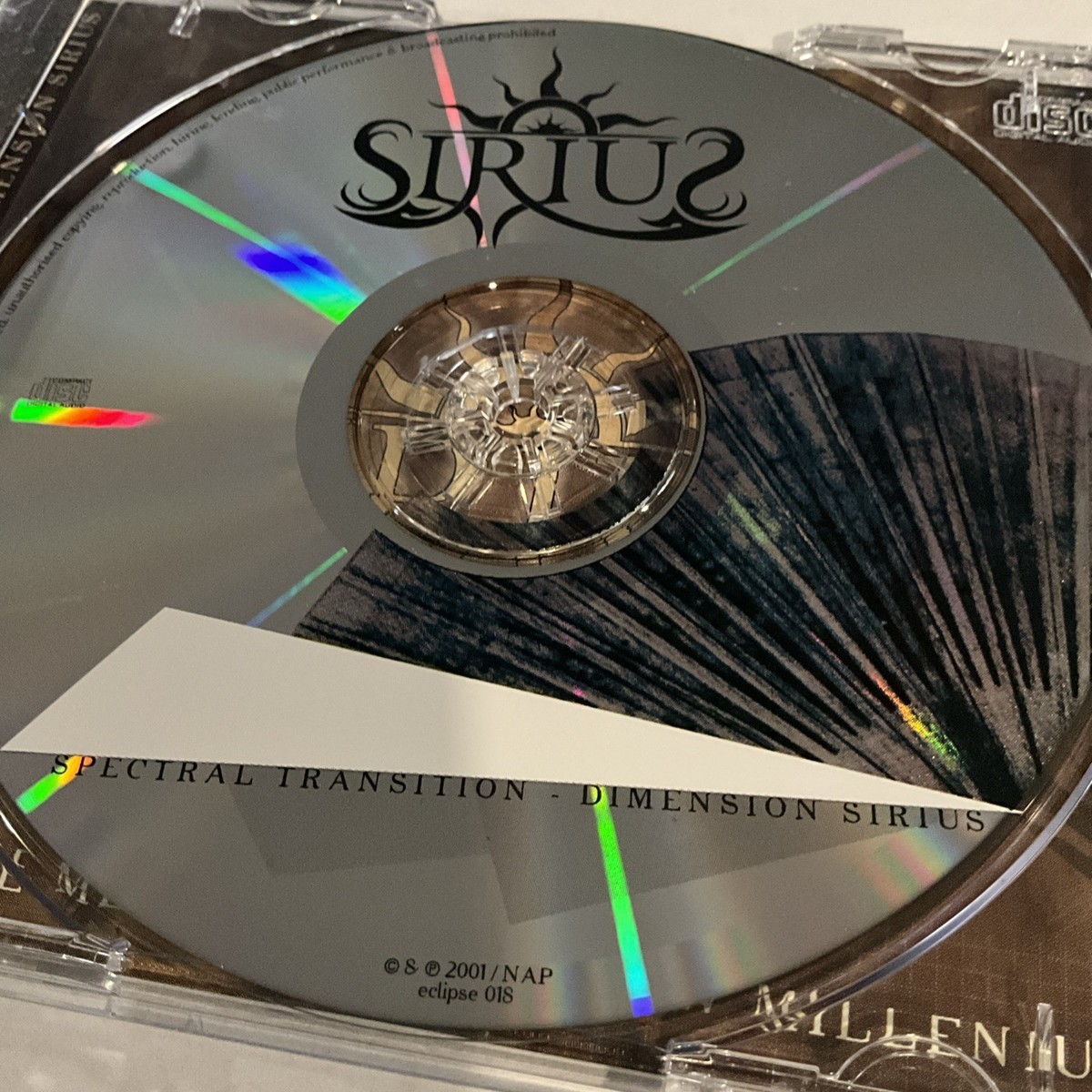 Sirius - Spectral Transition Dimension Sirius CD 2001 Nocturnal