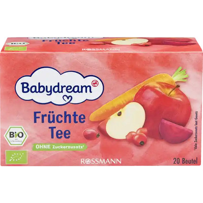 BABYDREAM Tea for babies FRUIT From the 5th month ORGANIC-FREE SHIP