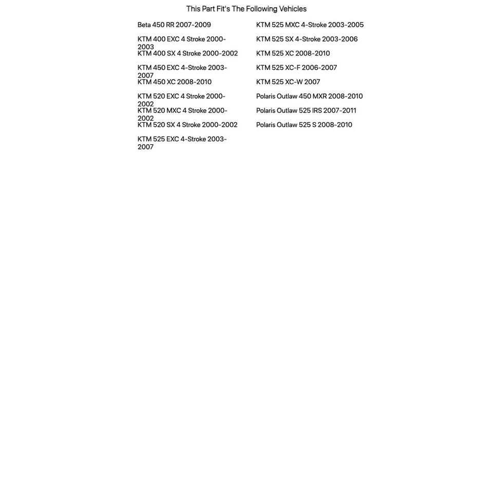 Pro X 连接杆套件适用于 KTM 525 SX 4 冲程 2003 - 2006 — 第 3/4 张图片