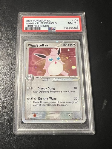 Wigglytuff ex graded PSA 8 for sale on eBay