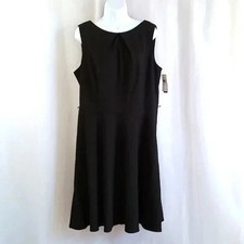 Alyx dress size 16 black sleeveless has tags, but is missing belt