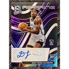 2021 Panini Spectra Day'ron Sharpe Aspiring Autograph RC Nebula 1 of 1 #AA-DRS