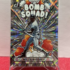 2023 WILLIE McCOVEY PANINI DONRUSS BOMB SQUAD SILVER 230/349
