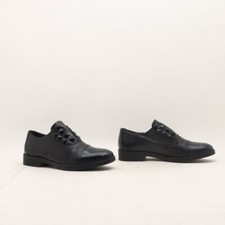 Used Caf NOIR Loafer EU Number 37 Cod.CS1364 Black Leather