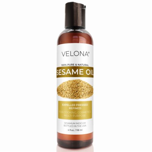 SESAME SEED OIL 2 Fl Oz - 1 Gal REFINED NATURAL CARRIER EXPELLER PRESSED VIRGIN - Picture 4 of 47
