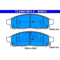 ATE BremsbeläGe BremsklöTze Vorne FüR Mitsubishi L 200/Triton Kj_ Kk_ Kl_ 2.4