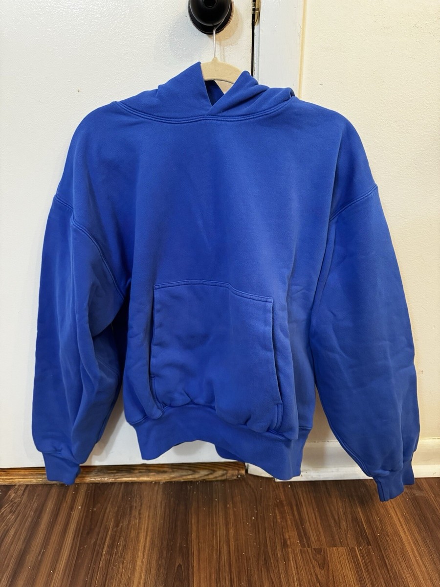 Blue Yeezy Gap Hoodie Size Medium Adult Tried On Great Condition
