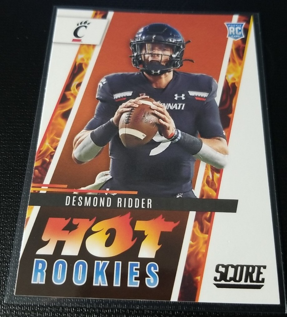 2022 Panini Score Football DESMOND RIDDER Hot Rookies Base Insert #HR3