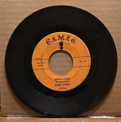 Bobby Rydell - Ding A Ling/Swingin' School - 45rpm Cameo Vinyl Record