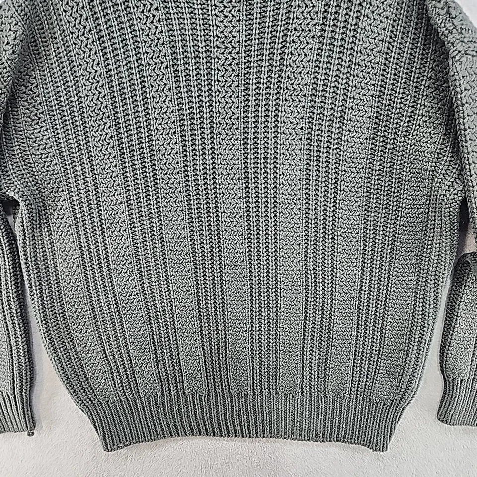 Suéter High Sierra by Mervyns Para Hombre XL XLarge Gris Tejido Algodón De Colección Foto 3 de 4