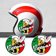 Adesivi Stickers per Casco Vespa Piaggio moto Stradale Scooter Ape