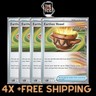 4x Earthen Vessel Paradox Rift / Prismatic Evolutions- Regular - Pokemon Playset