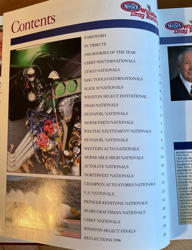 Winston Drag Racing 1989+Fast Lane/NHRA 50 yr History+Tom Hoover Promo Funny Car - Picture 7 of 20