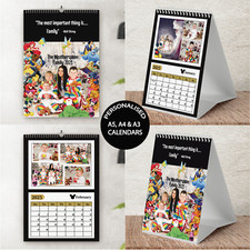 Personalised Disney Photo Calendar Custom Wall Desk Calendar 2026 Photo Calendar