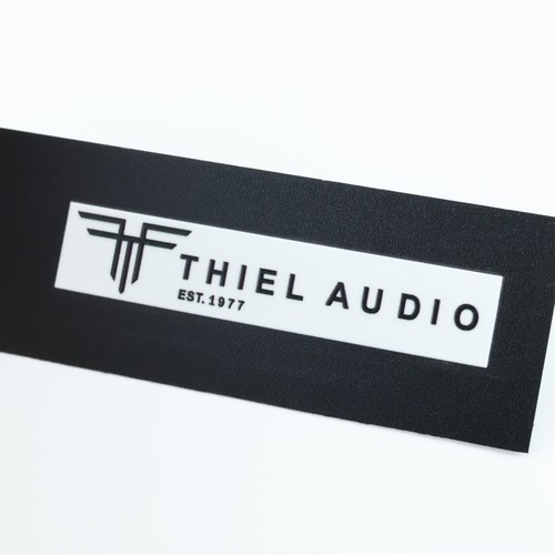 Calcomanía adhesiva con logotipo de audio THIEL HÁGALO USTED MISMO impermeable 64 mm (2,51") X 13 mm (0,51") - Imagen 14 de 16