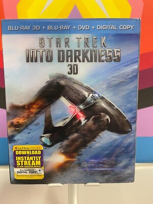 Star Trek Into Darkness (Blu-ray 3D / Blu-ray / DVD) w/lenticular slipcover