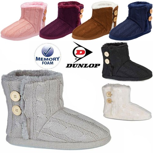 Ladies Slippers Womens Ankle Boots New 