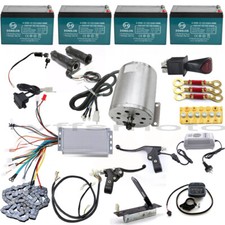48V 1800W Brushless Eectric Motor Controller Full Kits for Drift Scooter Go Cart