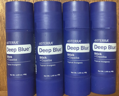 doTERRA Deep Blue Stick 1.69 oz (4-Pack) New and Sealed!