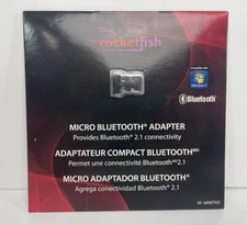 ROCKETFISH BLUETOOTH MICRO ADAPTER, RF-MRBTAD NEW SEALED