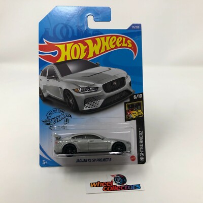 Jaguar XE SV Project 8 #171 * Silver * 2020 Hot Wheels Case P * d2