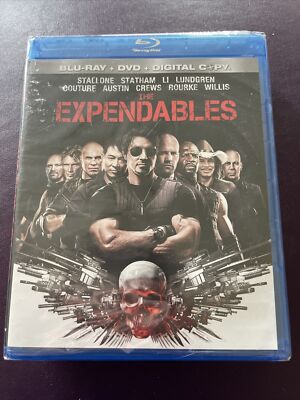 The Expendables  (Blu-ray/DVD Combo) Digital Copy May Be Expired - Sealed