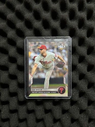 2022 Topps Now 1101 Zack Wheeler