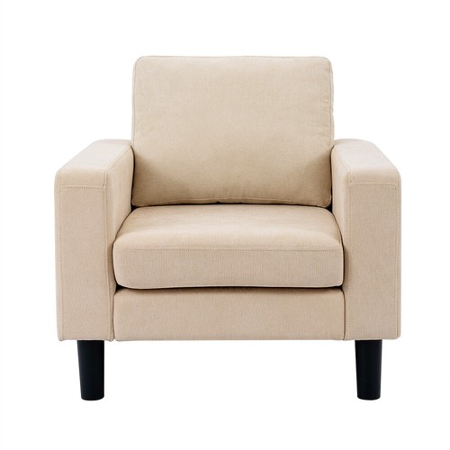 Modern L-Shaped Corner Sofa 2 3 Seater Armchair Couch With Footstool - Picture 119 of 411