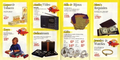 KLM Amsterdam Shiphol Duty Free Shop Price List Menu Hotel Airlines Lot of 3 - Picture 4 of 5