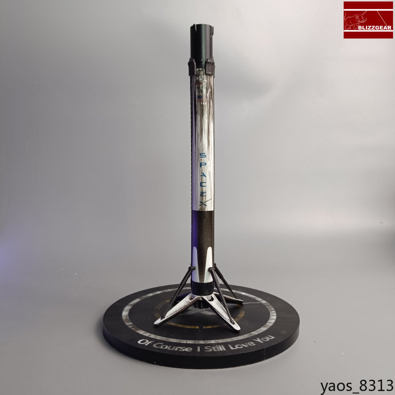 1:200 Spacex Rocket Painted Model Falcon 9 Stage 1 Recovery Status