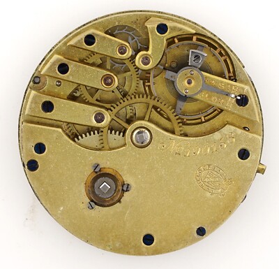 BILLODES SWISS LEVER HIGH GRADE POCKET WATCH MOVEMENT SPARE & REPAIRS R216