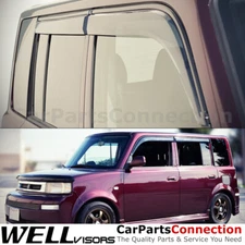 WellVisors Window Visors 04-07 Scion xB Side Deflectors