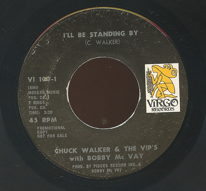 photo of Soul - Chuck Walker Vips Bobby Walker - Ill Be Standing By - Virgo