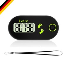Mini Schrittzähler aus robustem ABS für Sport, Senioren, Kinder, genaues Trac...