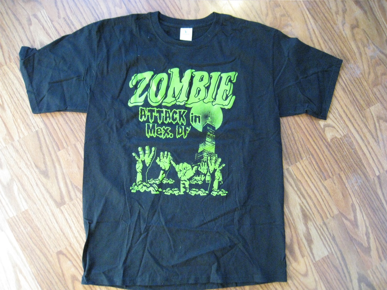 ALTRA Zombie Attacco IN Messico Maglietta T Camicia T Shirt Vintage Mex. Df