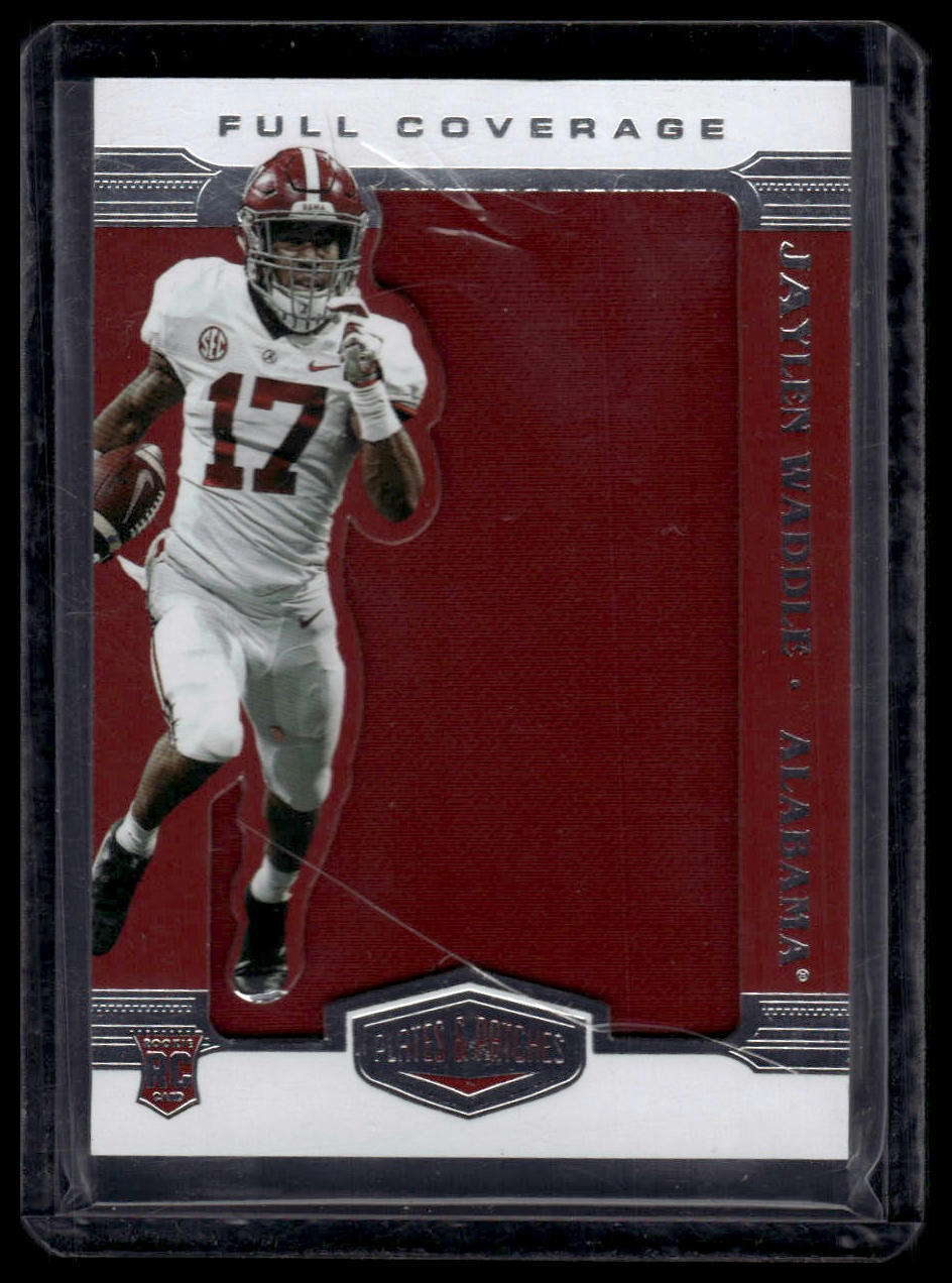 Jaylen Waddle Panini Chronicles Draft Picks Playbook Down and Dirty #JW Base